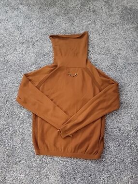 Ariat Brown Knit Women's Top with Branded Tag